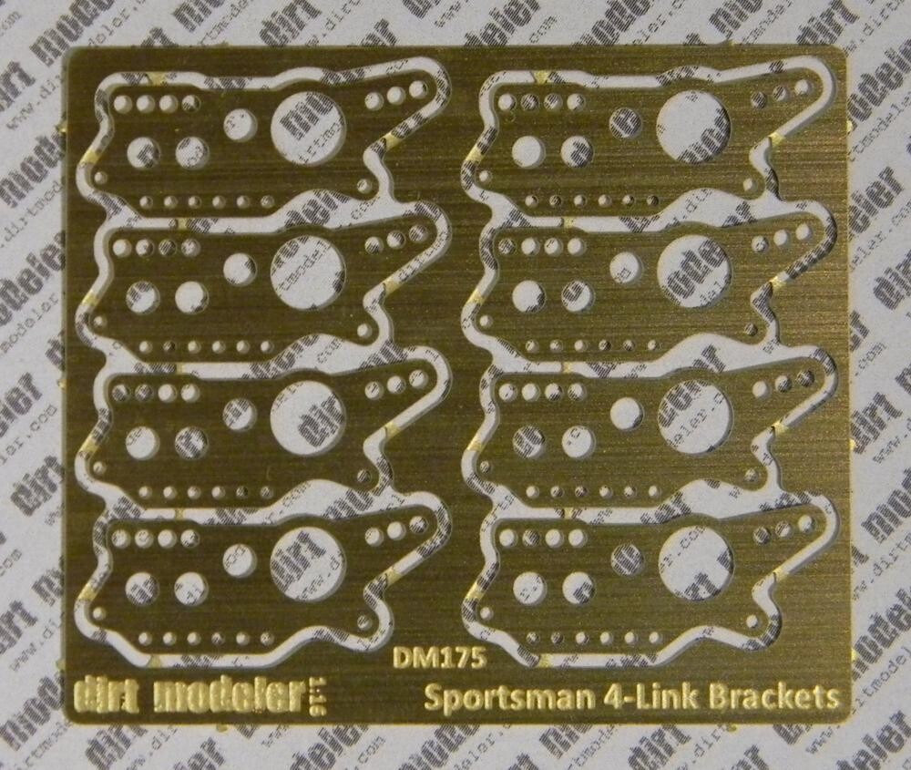 Drag Racing Brackets For Races DM175 - Sportsman 4-Link Brackets | Drag Racing | Dirt Modeler